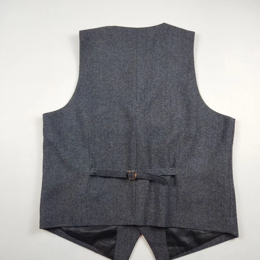 Voboom herringbone tweed
